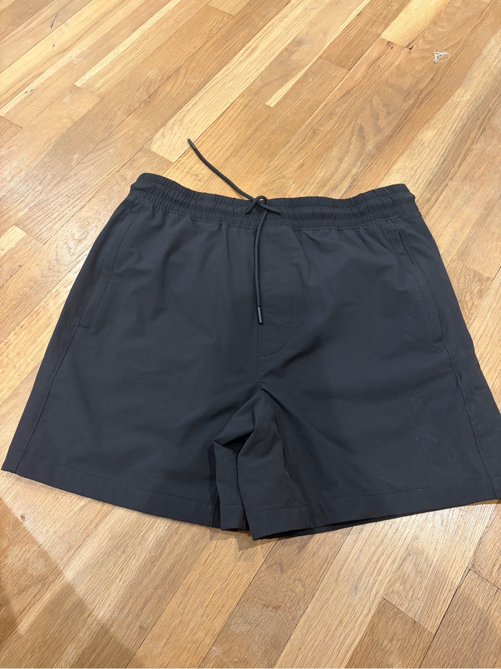 American Eagle Outfitters Black AirFlex+ Drawstring Shorts